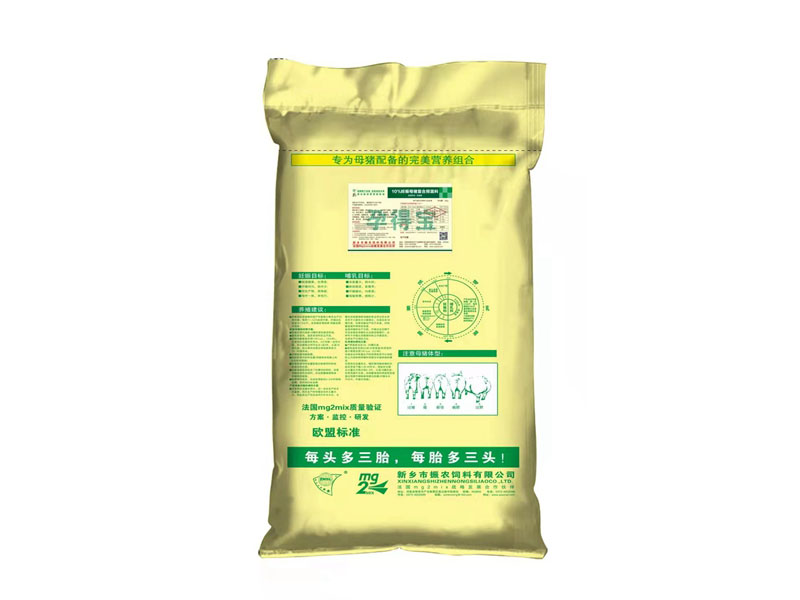 孕得寶 | 10%妊娠母豬復(fù)合預(yù)混料